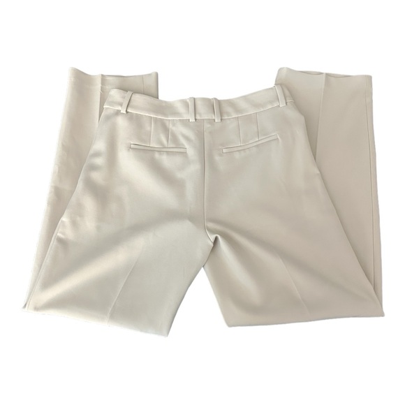 Babaton by Aritzia Pleated Pants Matte Pearl Women’s Size 8 - Picture 3 of 7